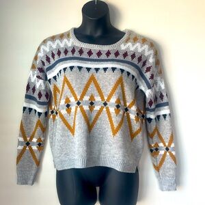 Pink Rose chunky knit sweater